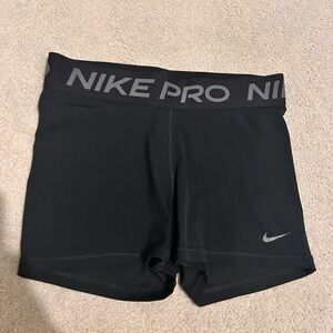 Nike Women's Black Pro Shorts